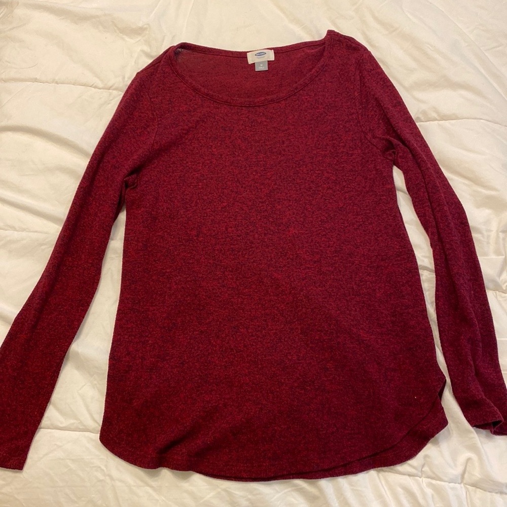 Maroon Lightweight Sweater from Old Navy